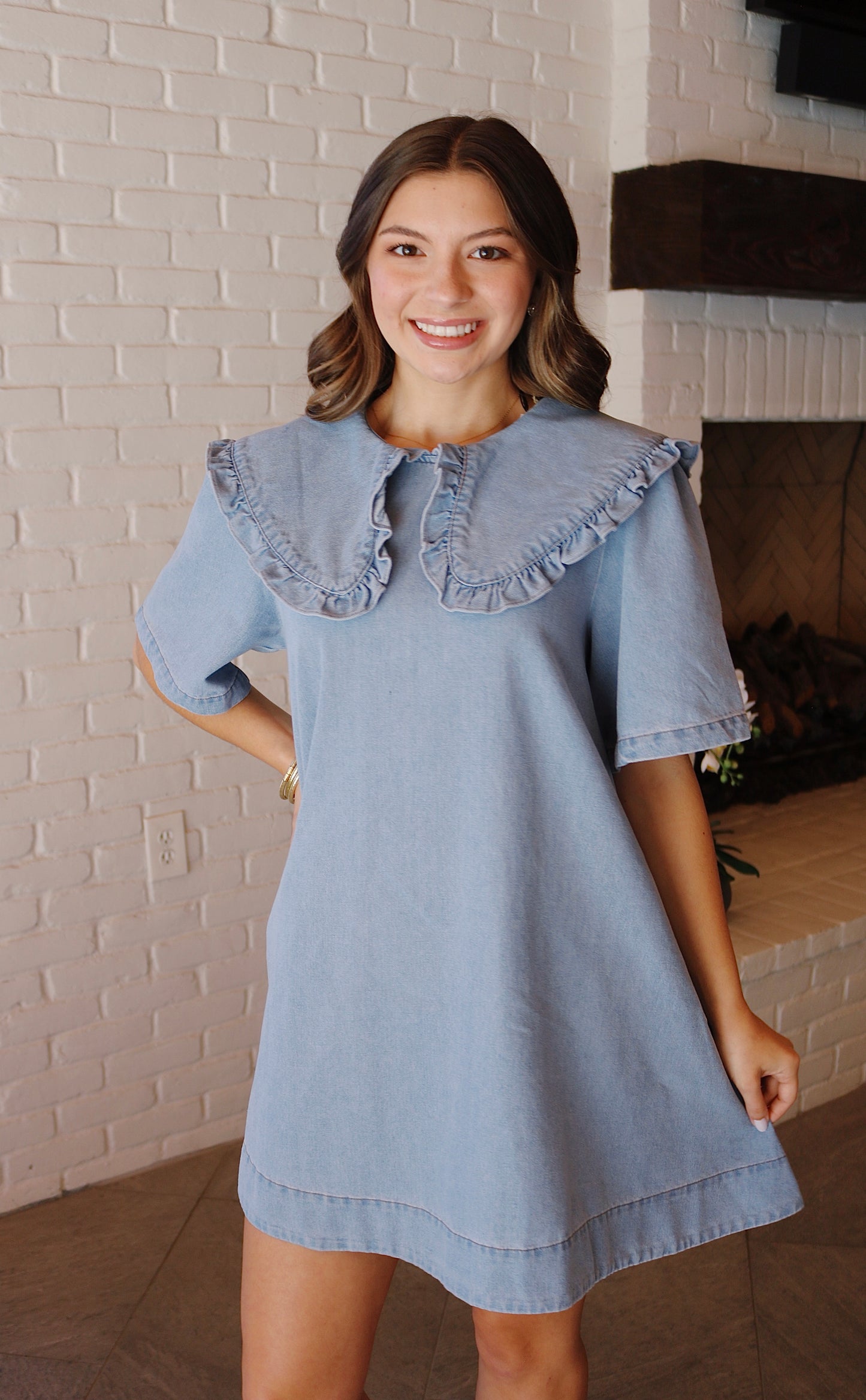 Maya Denim Mini Dress