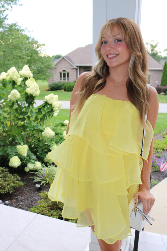 Goldie Ruffle Dress