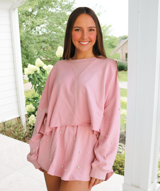 Pink Pearl Skort Set