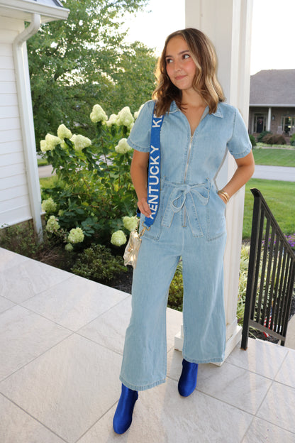 Blue Jean Baby Denim Jumpsuit