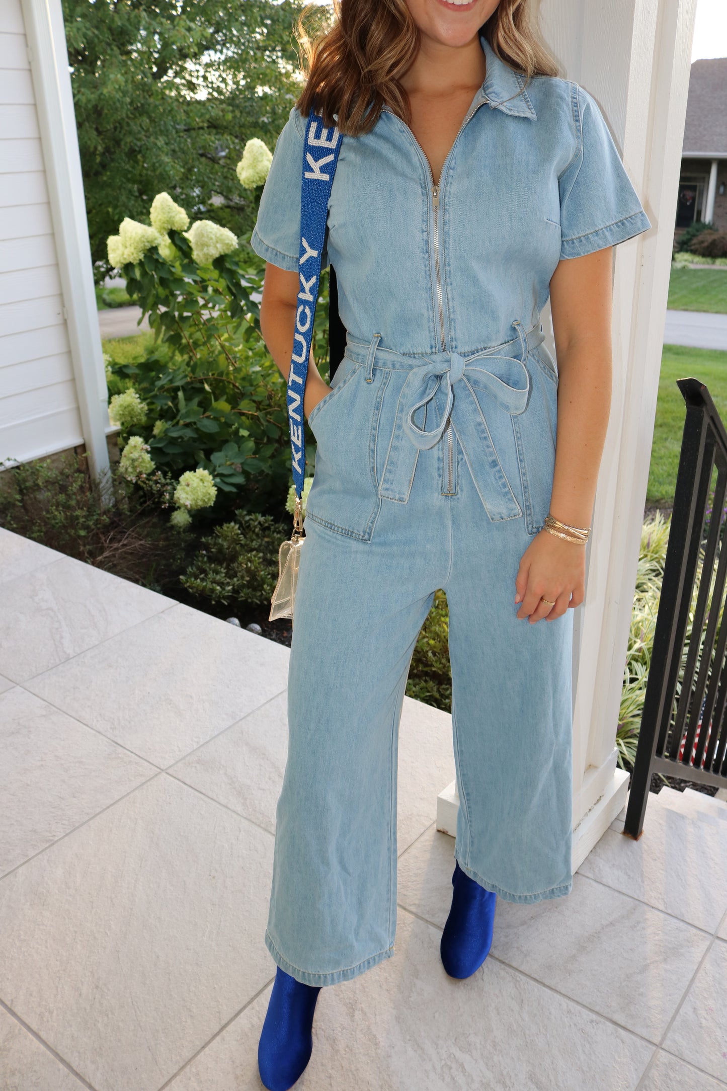 Blue Jean Baby Denim Jumpsuit